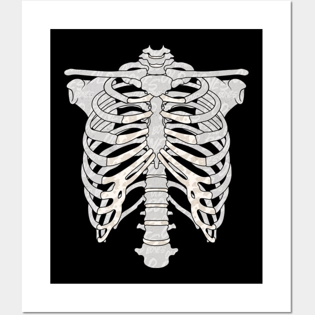 Rib Cage Wall Art by Gofart